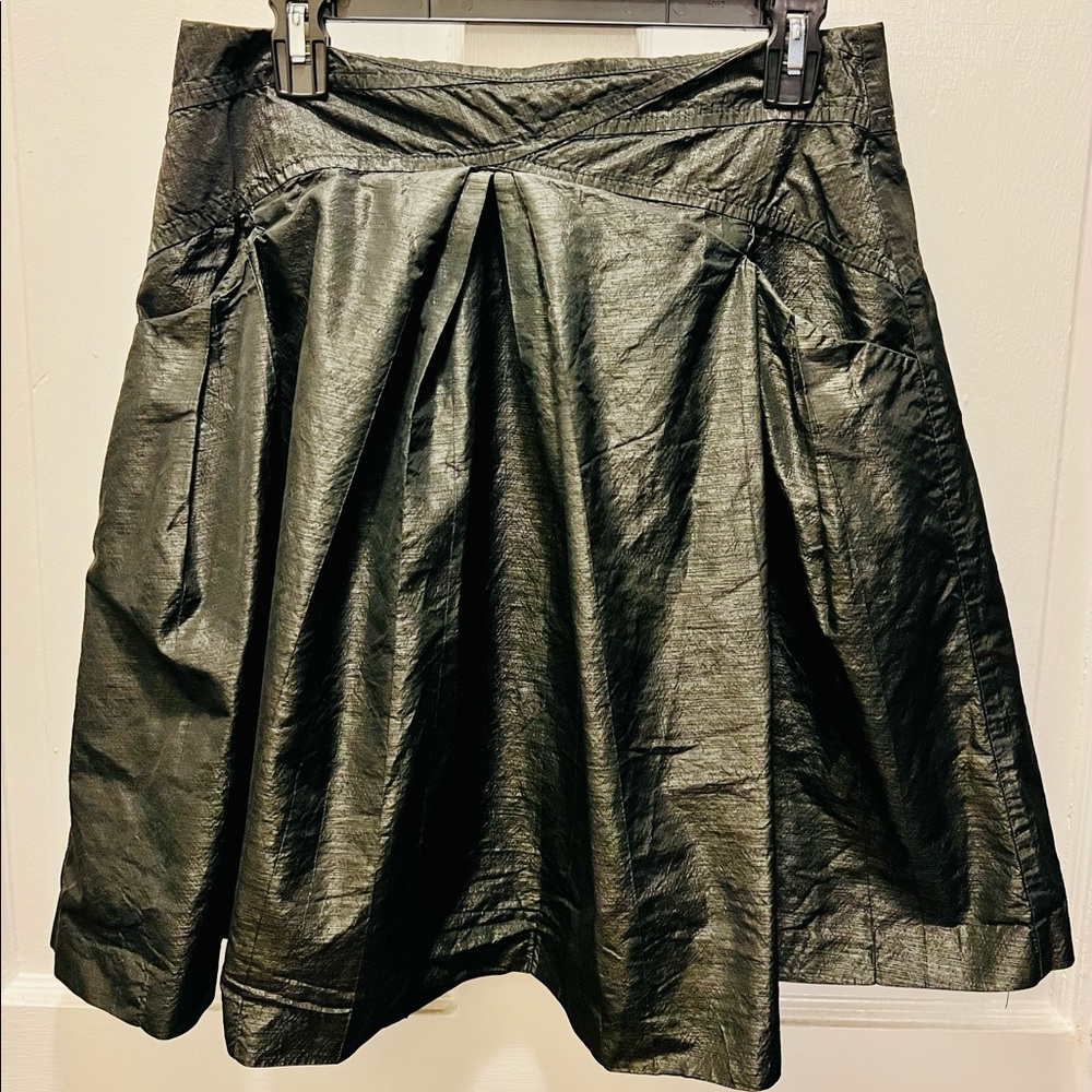 Cue Australia Black Metallic Skirt Size:12